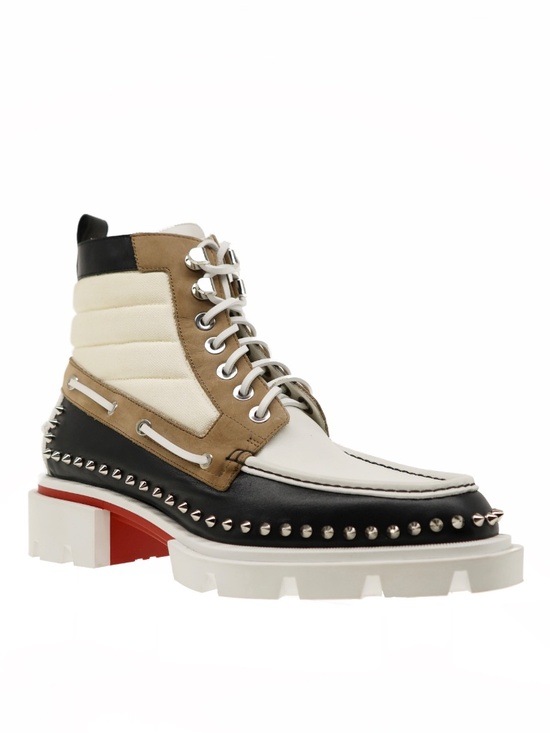Christian Louboutin Our Steckel Combat Boots Size 12 New main image 7